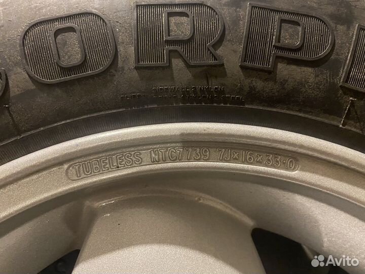 R16 Pirelli Scorpion A/T 225/75, PCD 5x165.1 DIA 113.1