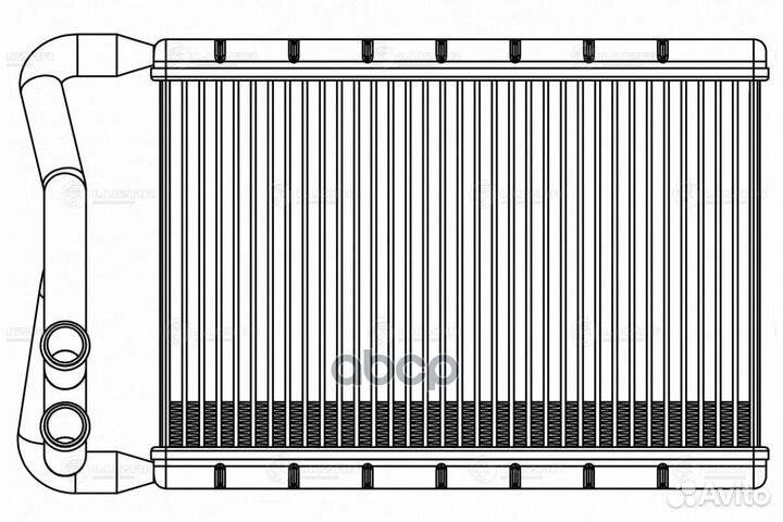 Радиатор отопителя салона для а/м Hyundai Santa