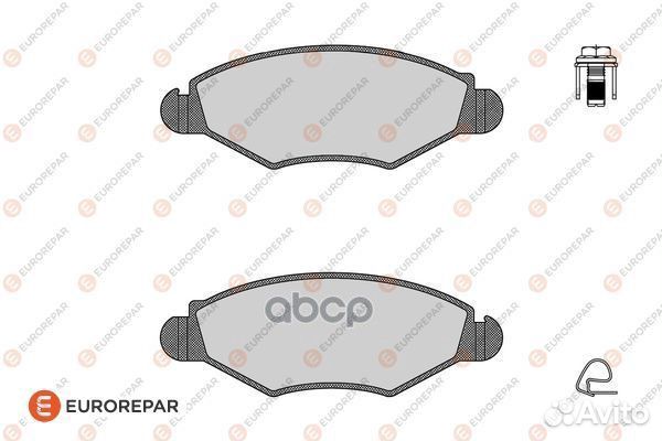 1617254880 Колодки тормозные peugeot 206/206SW