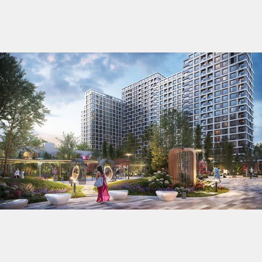 3-к. квартира, 77,1 м², 15/18 эт.