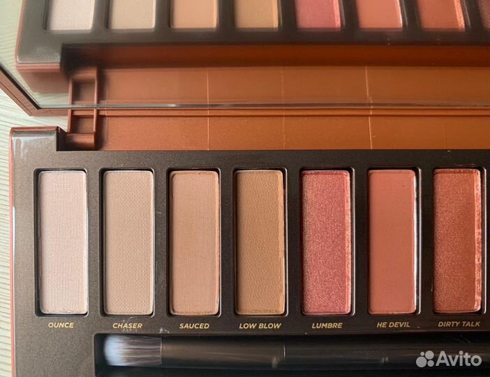 Палетка теней Urban Decay Naked Heat
