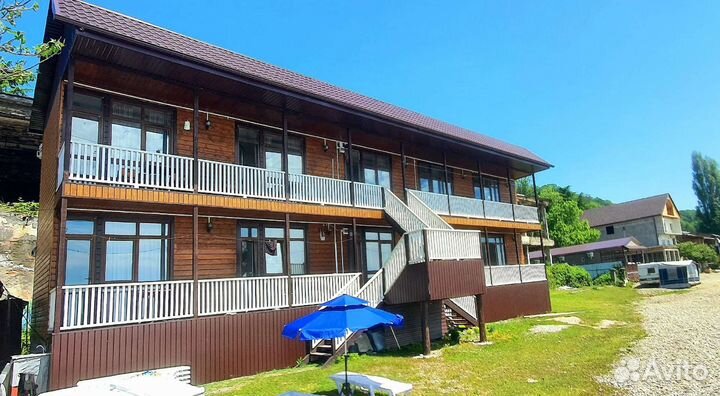 Отель на пляже, Лдзаа Абхазия. Старый причал