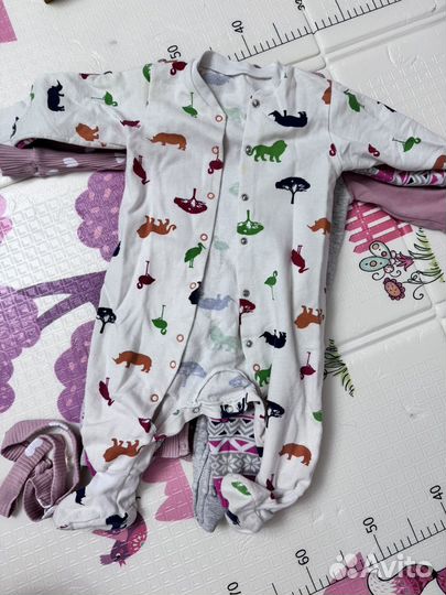 Одежда для девочки 74 80 пакетом