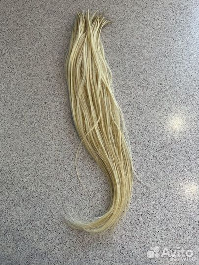 Волосы для наращивания блонд волна и прямые