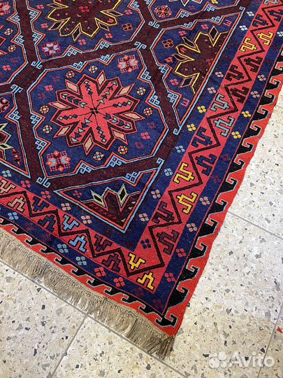 Ковер Арт 122, Сумах. Ручная работа.Шерсть.Винтаж