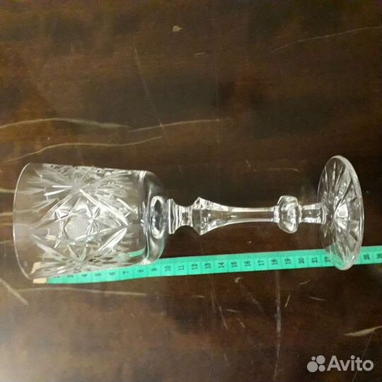 Фужеры хрустальные СССР высокие
