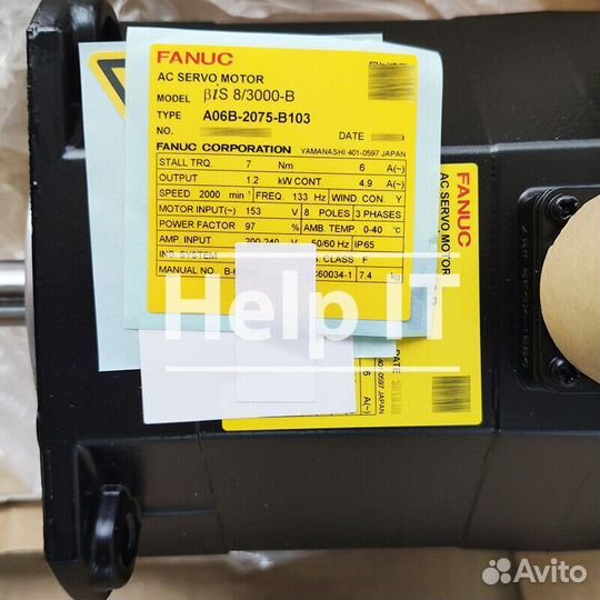 Серводвигатель Fanuc A06B-2075-B103