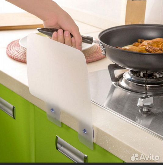 Защитный экран от брызг на раковину