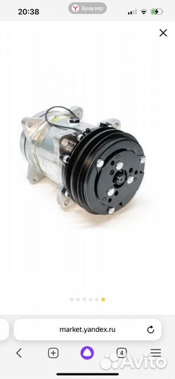 Компрессор кондиционера volkswagen