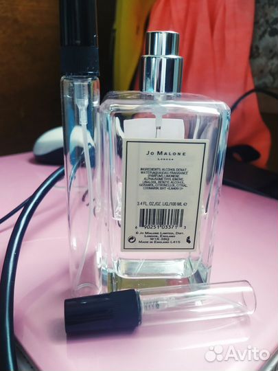 5/10 мл Jo malone wood sage sea salt духи селектив