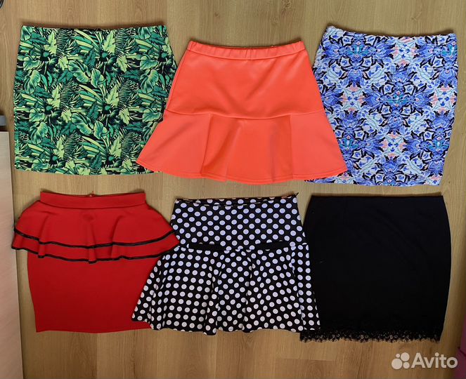Юбки летние мини
