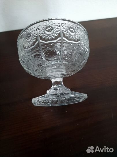 Вазочка-креманка. Хрусталь