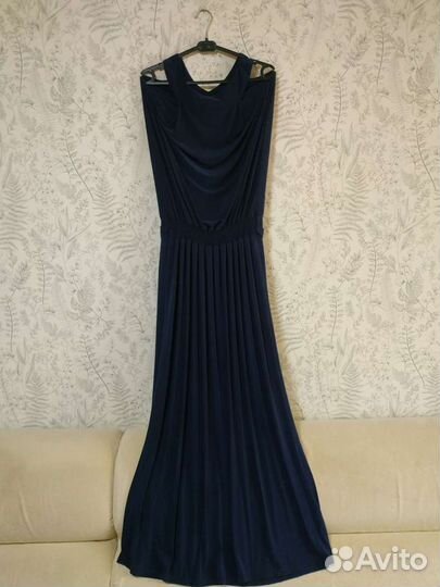 Платье вечернее в пол 48-50 размер