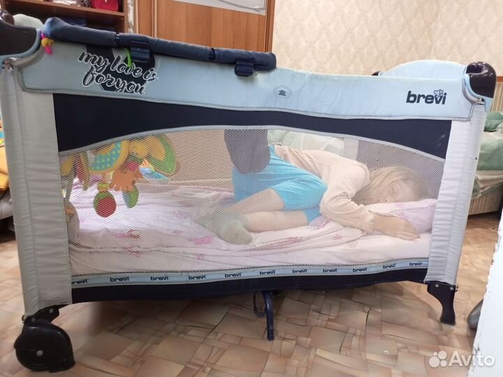 Манеж детский складной brevi