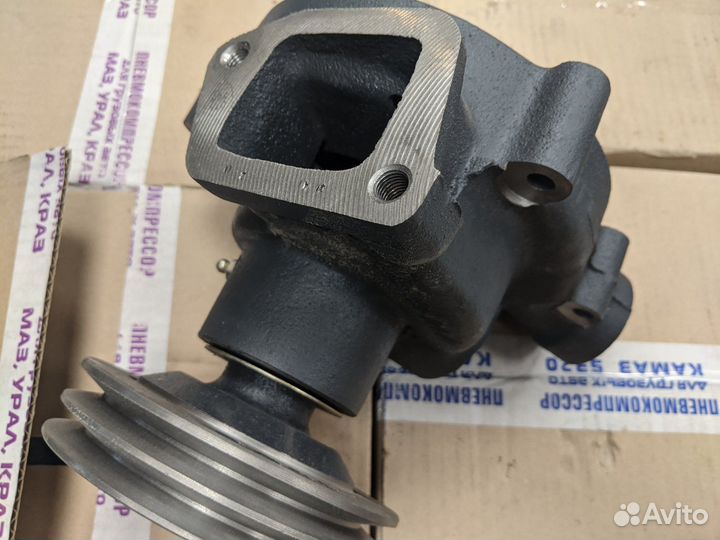 Насос водяной камаз, на гарантии 1136+