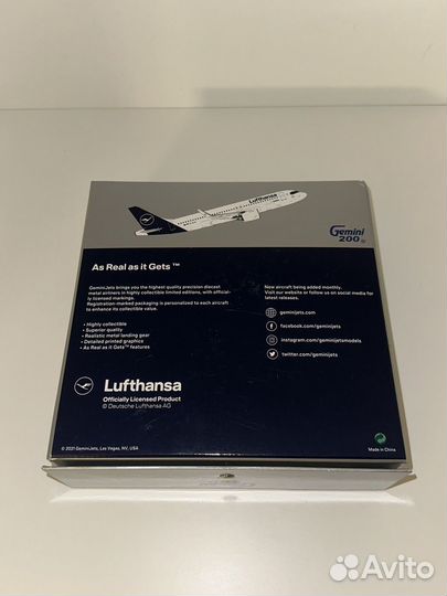 A320neo Lufthansa 1:200 Gemini Jets