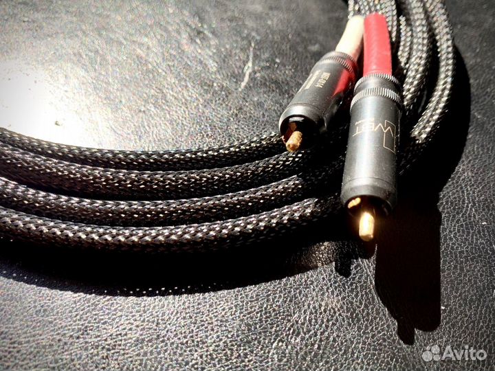 Межблочный кабель ASH WBT медь 1.5m RCA-RCA