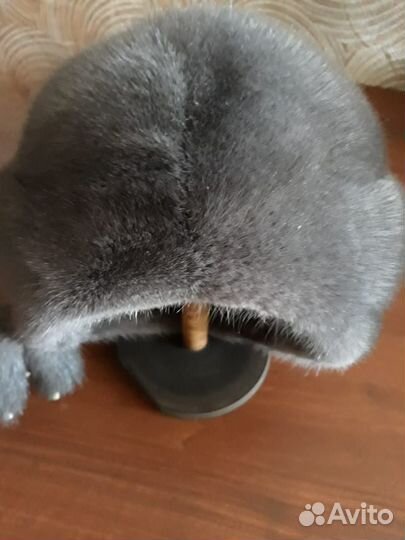 Шапка норковая женская