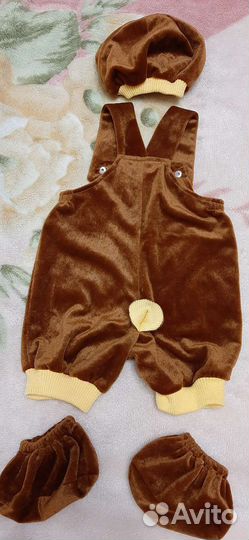 Новогодний костюм медвежонка на мальчика 1-2 года