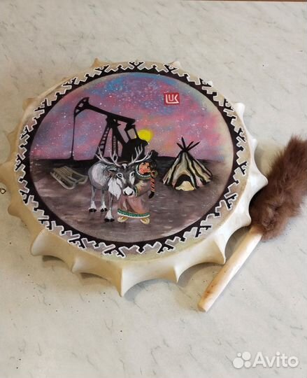 Шаманский бубен сувенирный 30 см