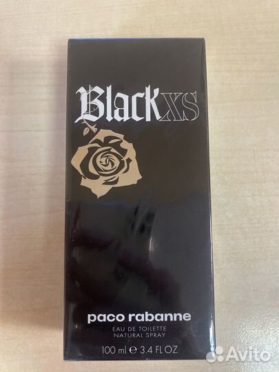 Paco rabanne black xs for him духи оригинал