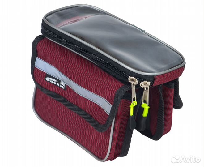 Велосумка на раму, course, синяя и синяя