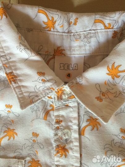 Рубашка sela для мальчика