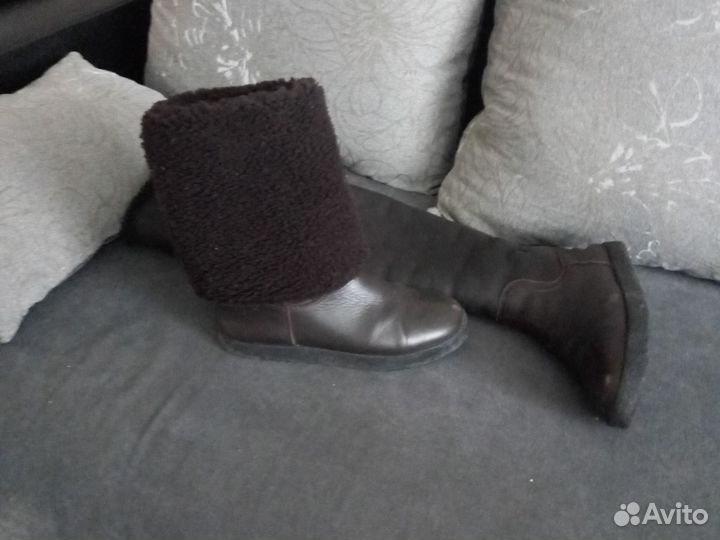 Зимние сапоги ботфорты Rendez Vous (Франция)