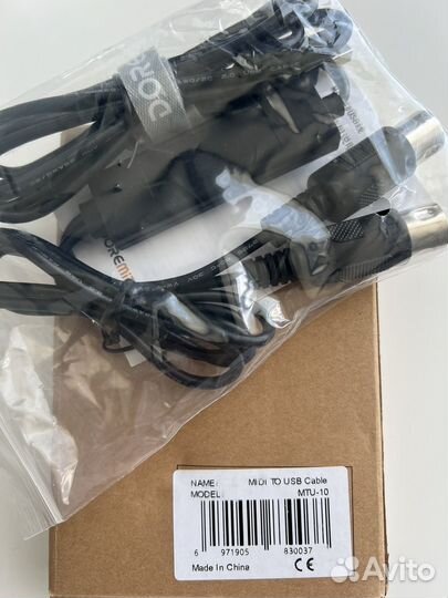 Doremidi MTU-10 Конвертер кабеля midi в USB