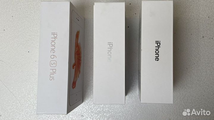 Коробки от iPhone 6S plus / iPhone X