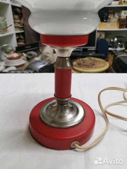 Лампа настольная СССР Редкая Рабочая (Ч)