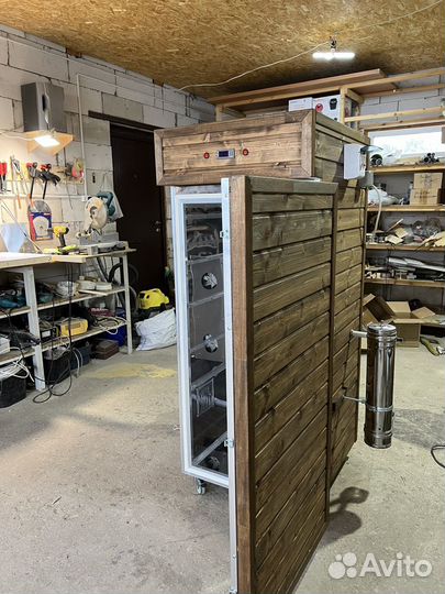 Коптильня 4в1 для горячего и холодного копчения