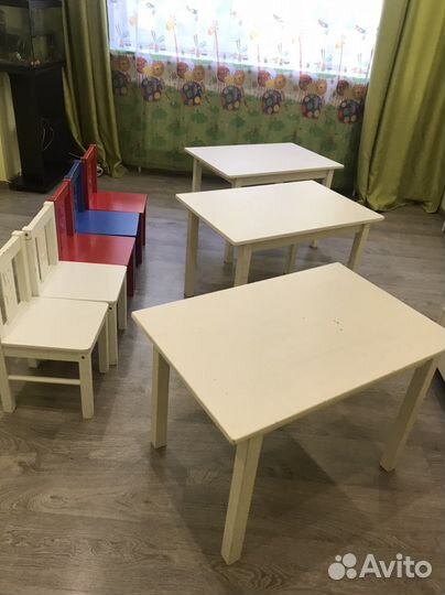 Столы и стулья бу IKEA