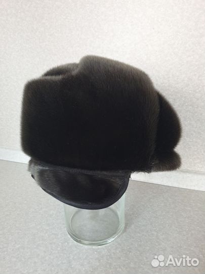 Мужская шапка (кепка) из натурального меха
