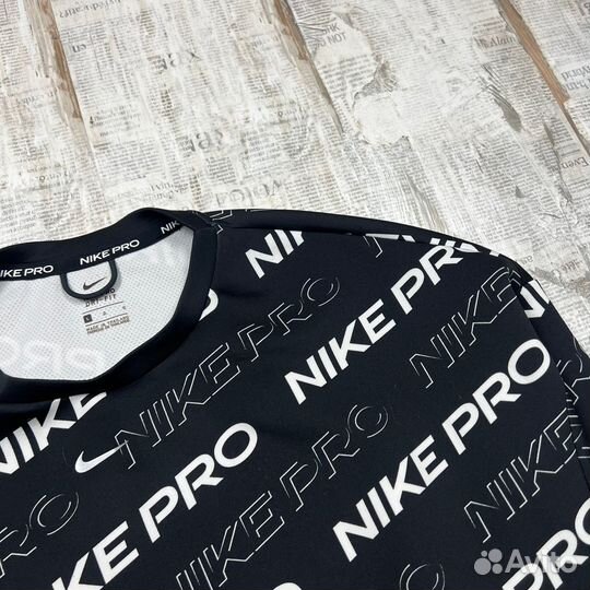 Женский свитшот Nike Pro, кофта Найк, оригинал