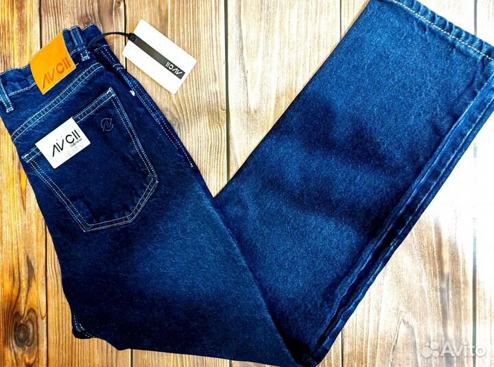 Avcii мужские джинсы темно синие все размеры