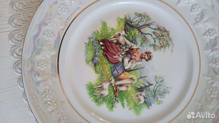 Блюдо большое фарфор