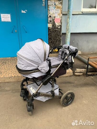 Коляска luxmom 555 2в1