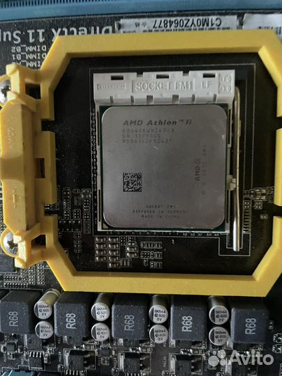 Комплект мать проц память