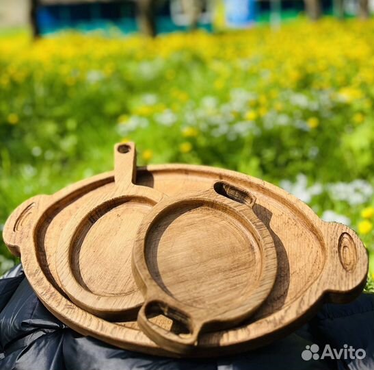 Менажница из дерева