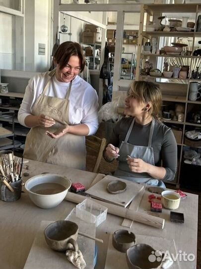 Мастер-класс по керамике (лепка из глины)