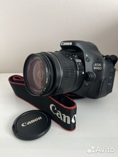 Зеркальный фотоаппарат canon 600d