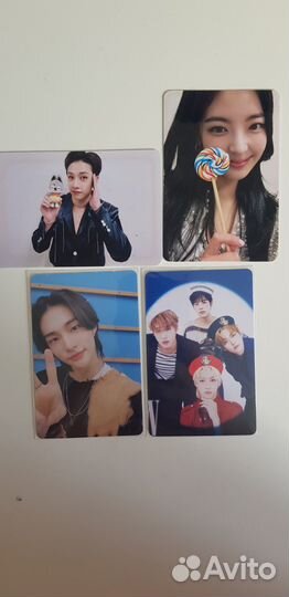 Карточки k-pop из кореи