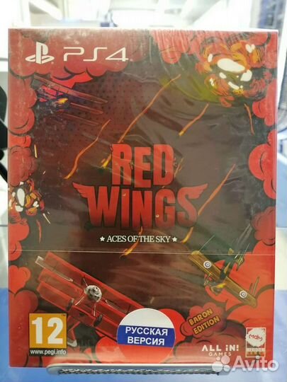Red Wings Aces Of Sky PS4 New