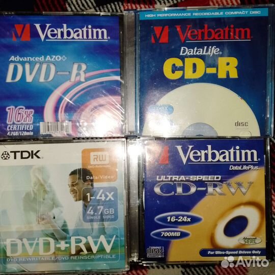 Диски под запись