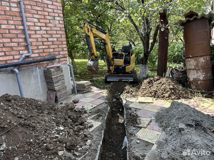 Мини-экскаватор