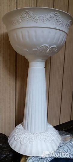 Ваза под цветы напольная пластик