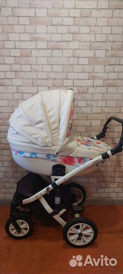 Коляска 2 в 1 эко кожа