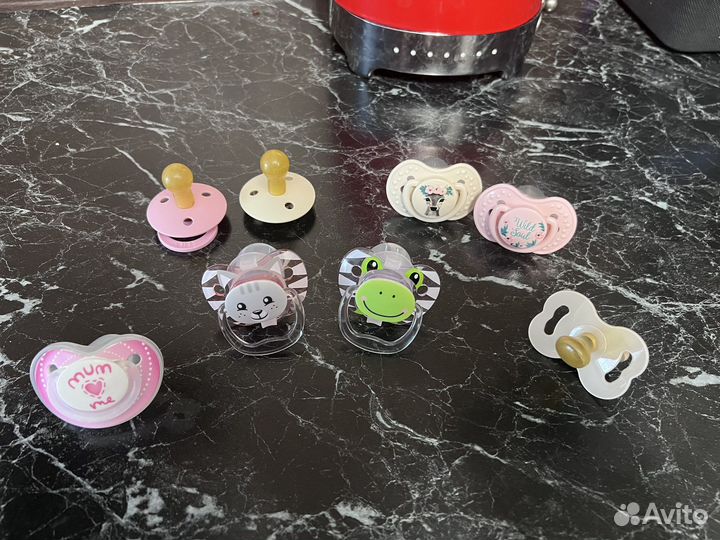 Соски пустышки 0-6 месяцев