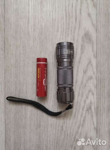 Фонарик эра SD9 + аккумулятор 18650